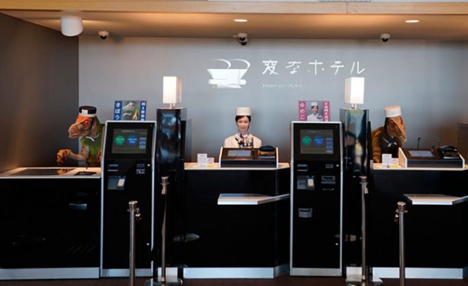 Hotel Henn-na Japón robots