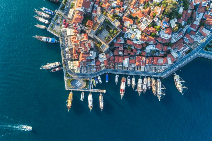Marmaris costa de Turquía