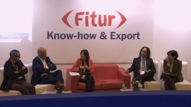 Pilar Soret en el smart talk de know how export FITUR accesibilidad ilunion