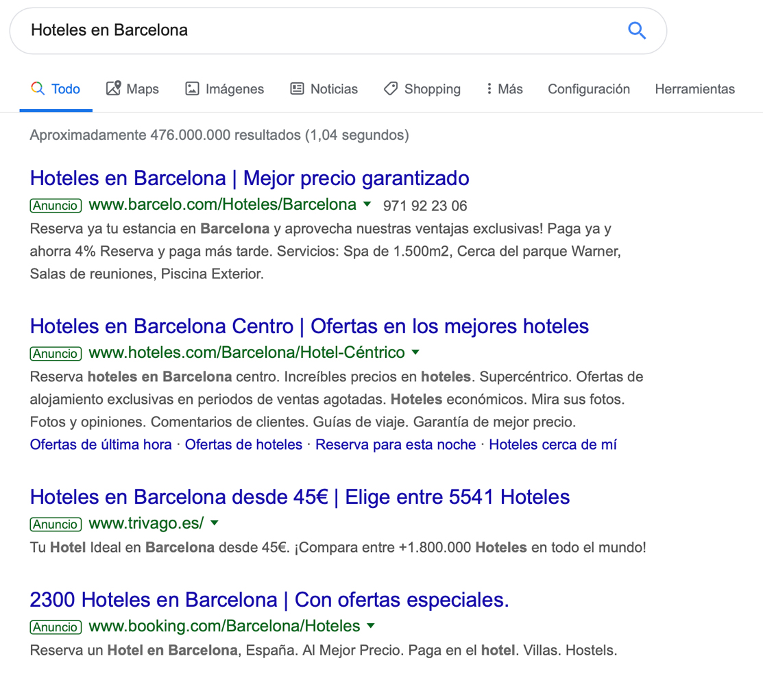 hoteles-barcelona-google